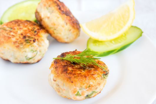 Salmon and Cottage Cheese Bites